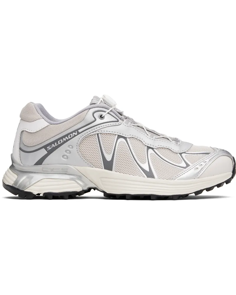 Salomon Silver & Beige XT-Whisper Sneakers Ftw