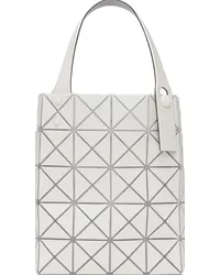 Issey Miyake White Prism Plus Mini Tote White