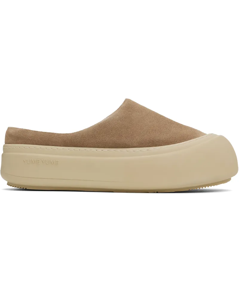 YUME YUME Tan Goofy Slip-on Loafers Cappuccino