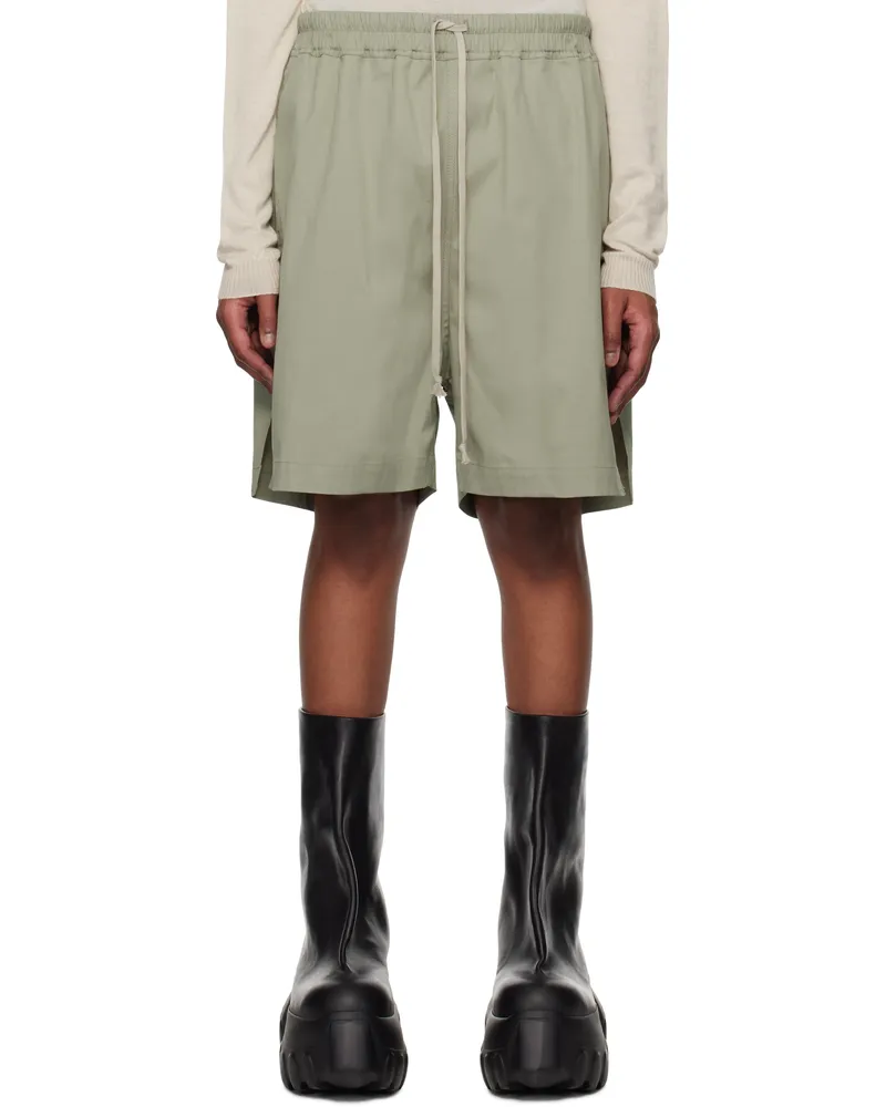 Rick Owens Green Hollywood Boxers Shorts 15