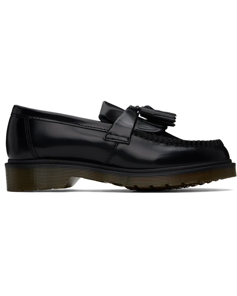 Dr.Martens Black Adrian Smooth Leather Tassel Loafers Black