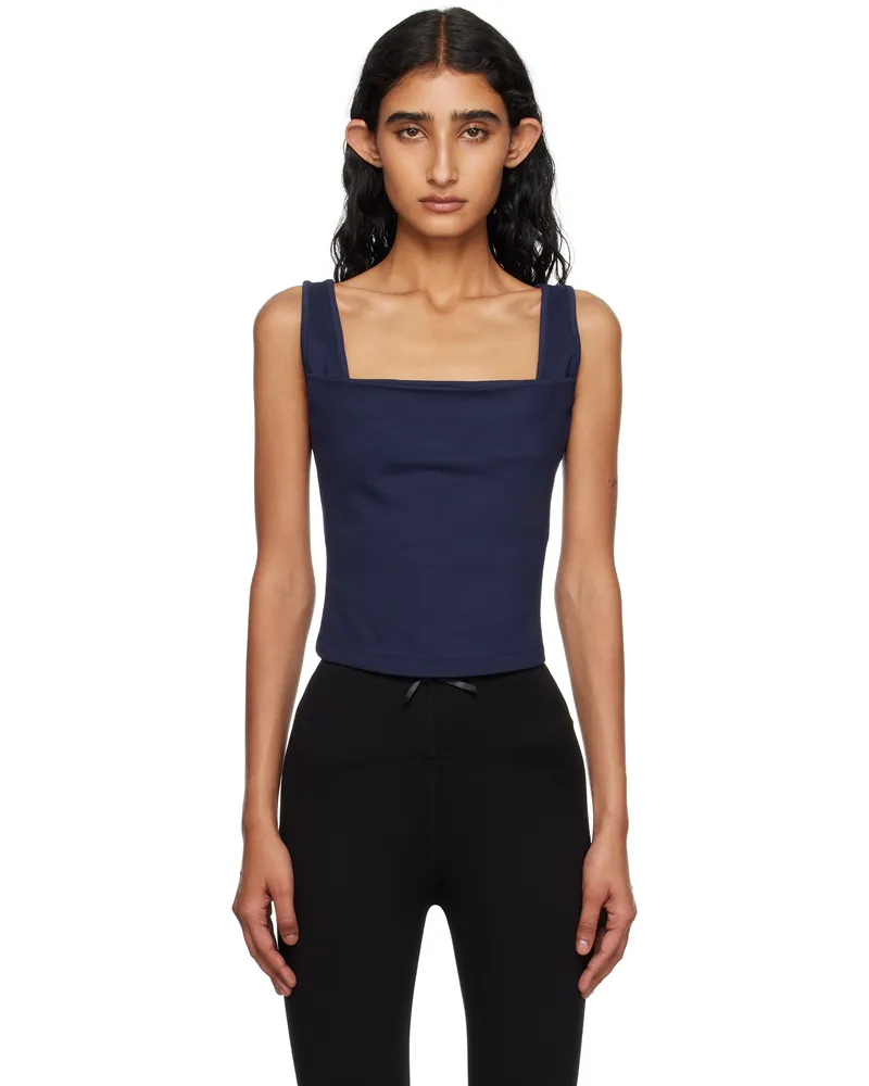Miaou Navy Luna Tank Top Navy
