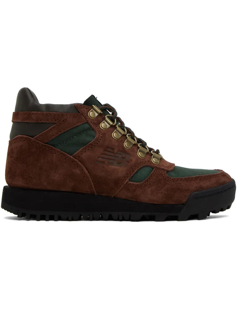 New Balance Brown & Green Rainier Boots Tbc