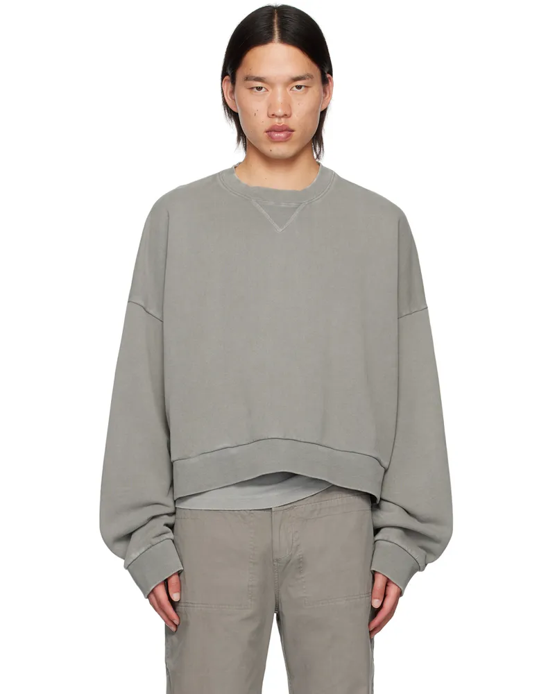 Entire Studios Gray Box Sweatshirt Rhino