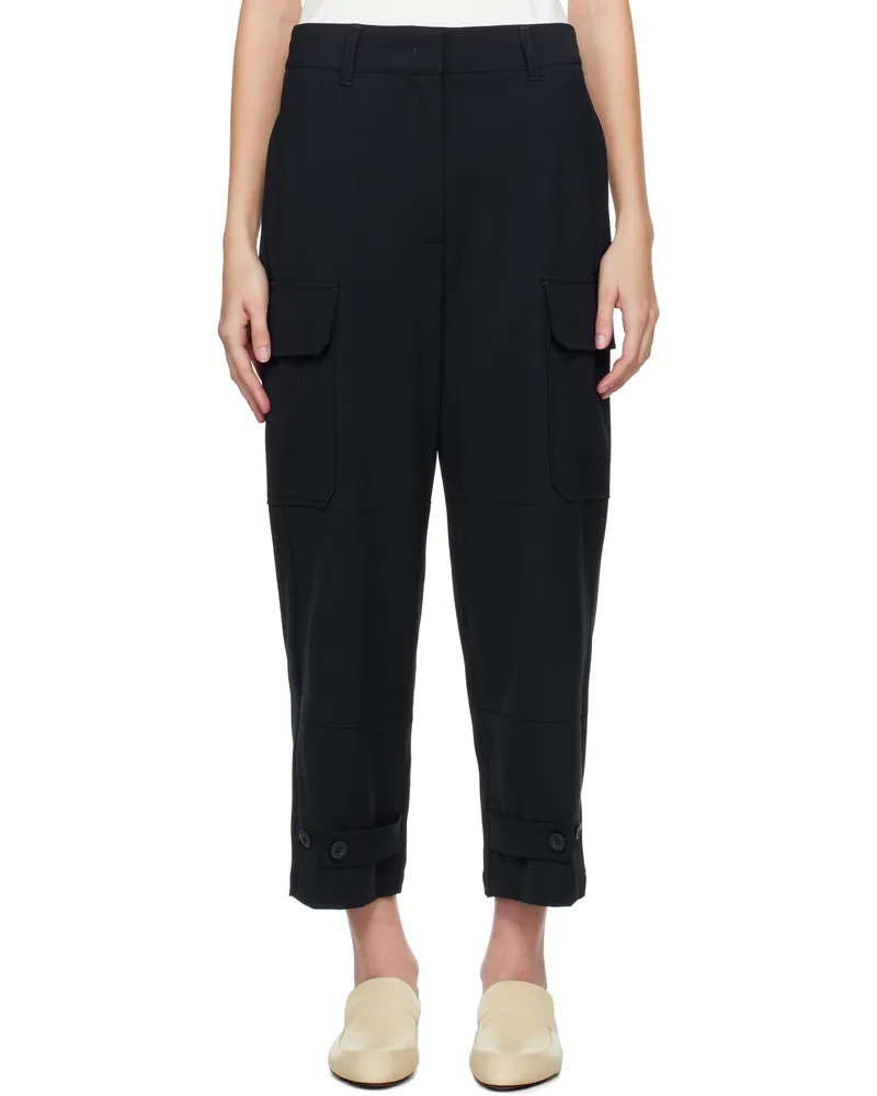 Max Mara Navy Boris Trousers 001