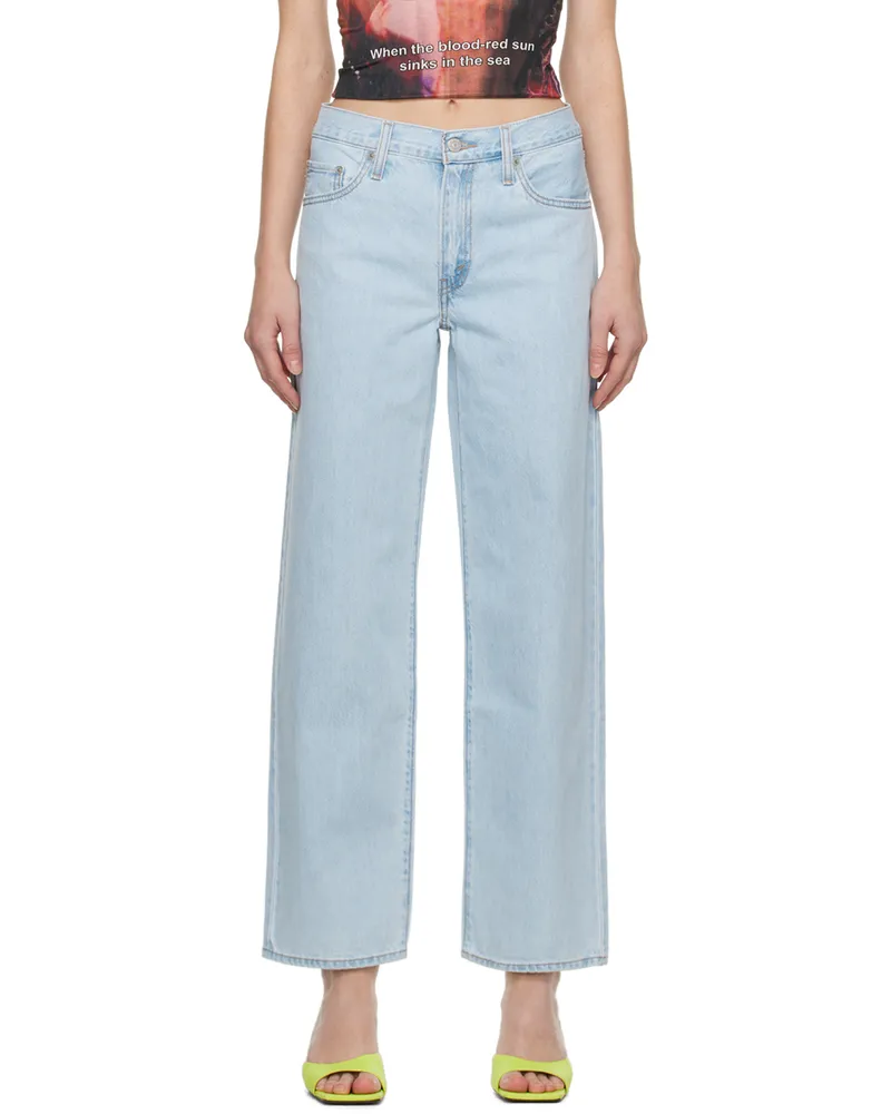 Levi's Blue 80's Mom Jeans Z2027