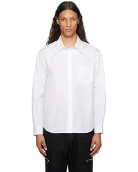 Simone Rocha White Pearl Shirt White