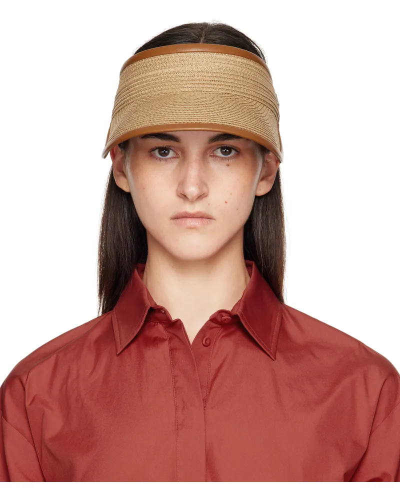 Max Mara Beige Mogador Visor 003