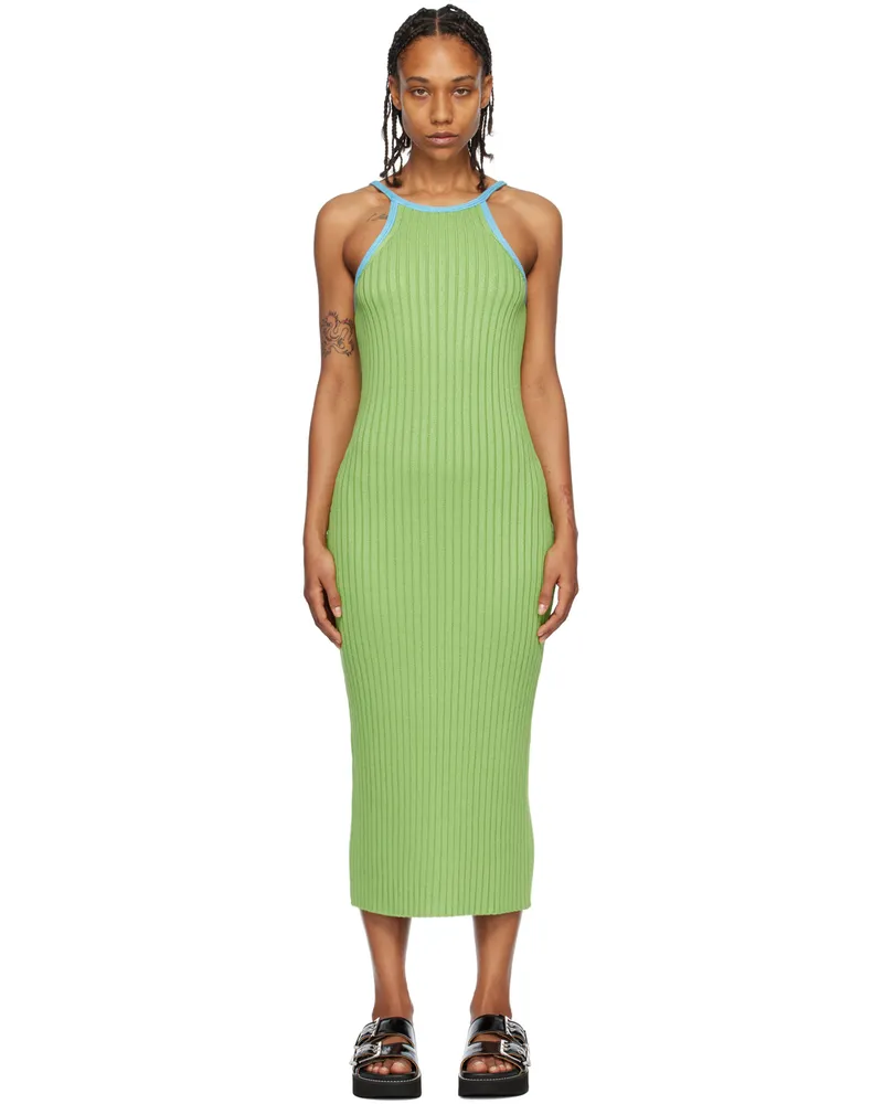 Stine Goya Green Layden Maxi Dress 4114
