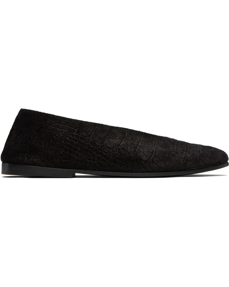 Marsèll Black Scivolo Ballerina Flats 666