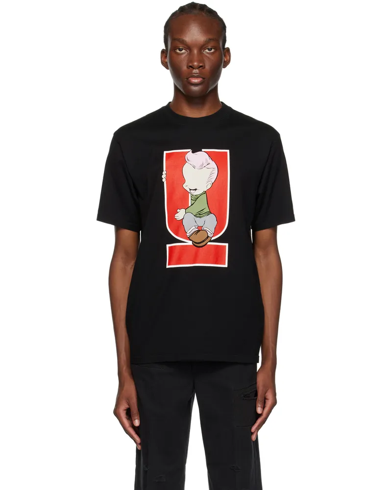 Undercover Black Graphic T-Shirt Black