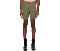 Green Technical Shorts