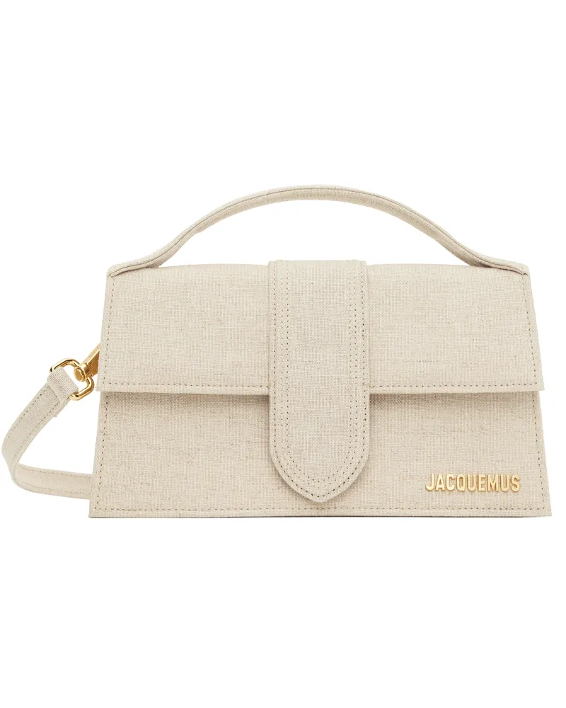 Jacquemus Beige Les Classiques 'The large Bambino' Bag 140