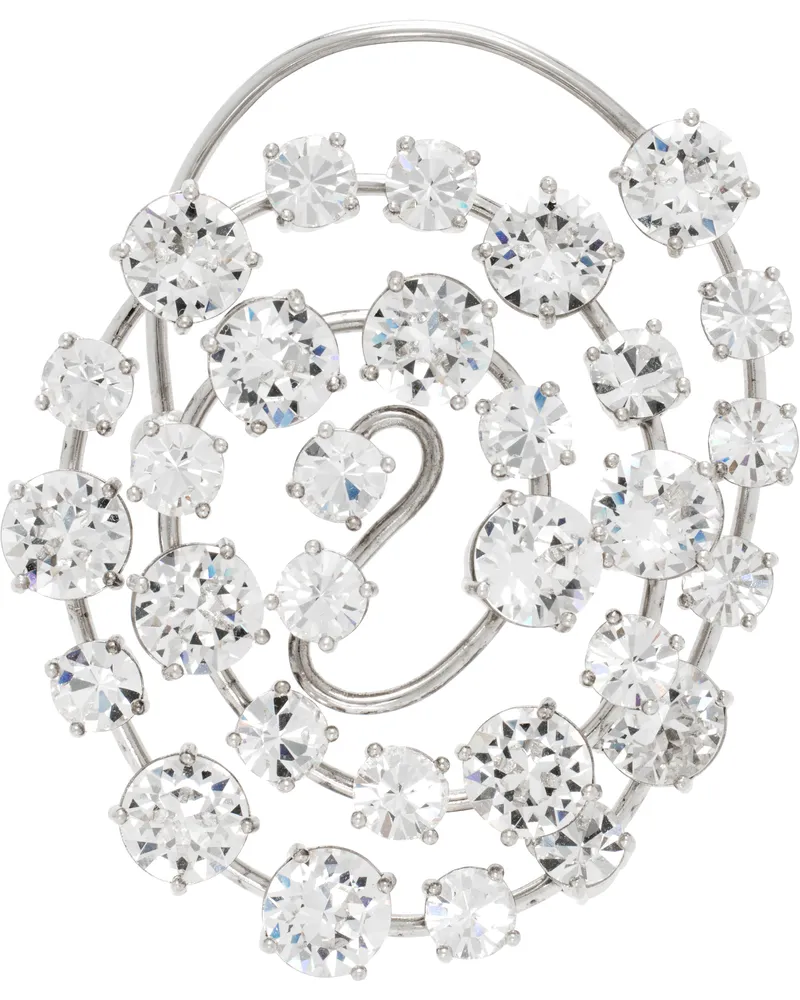 PANCONESI Silver Constellation Single Earring Brass