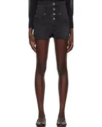 Étoile Isabel Marant Black Jovany Denim Shorts 02fk