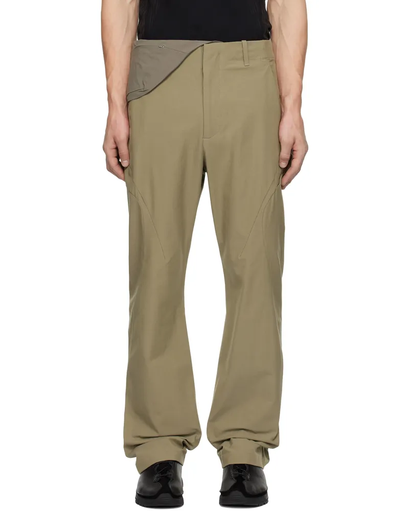Post Archive Faction Green 7.0 Right Technical Trousers Olive