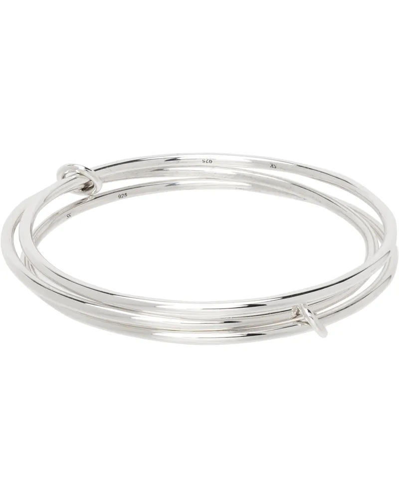 Spinelli Kilcollin Silver Lumin Bangle Bracelet Sterling