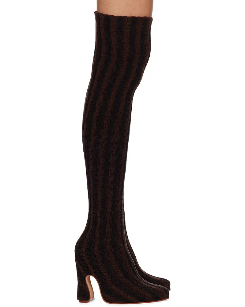 Isa Boulder Brown Cactus Boots Bark