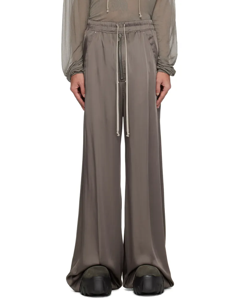 Rick Owens Gray Hollywood Wide Bela Trousers 34