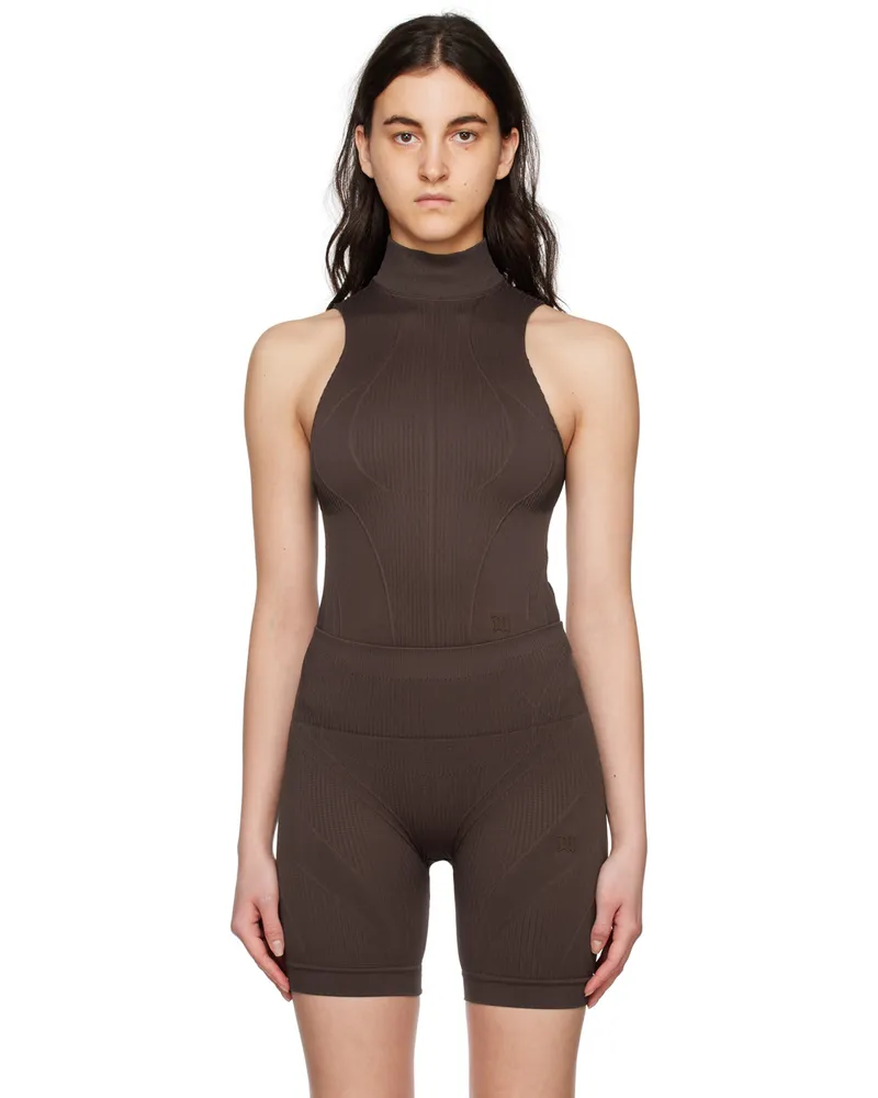 MISBHV Brown Gaia Bodysuit Brown