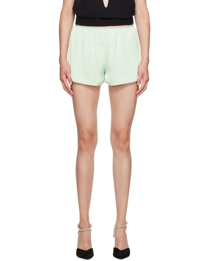16ARLINGTON Green Elma Shorts Aniseed