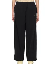 RHUDE SSENSE Exclusive Black Amarino Track Pants Black