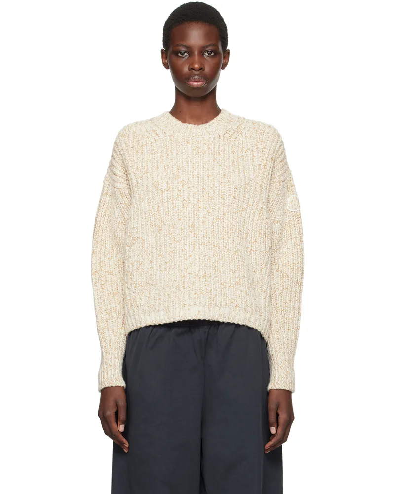 Moncler Beige Virgin Wool Sweater P02