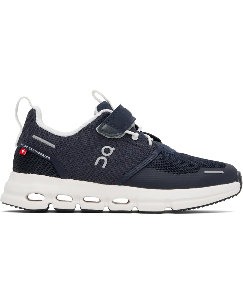 ON Little Kids Navy Cloud Play Sneakers Midnight