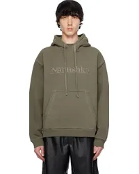 Nanushka Gray Ever Hoodie Asphalt