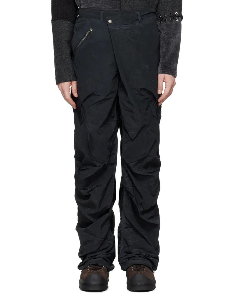 Andersson Bell Black Xeno Multi Military Trousers Asphalt