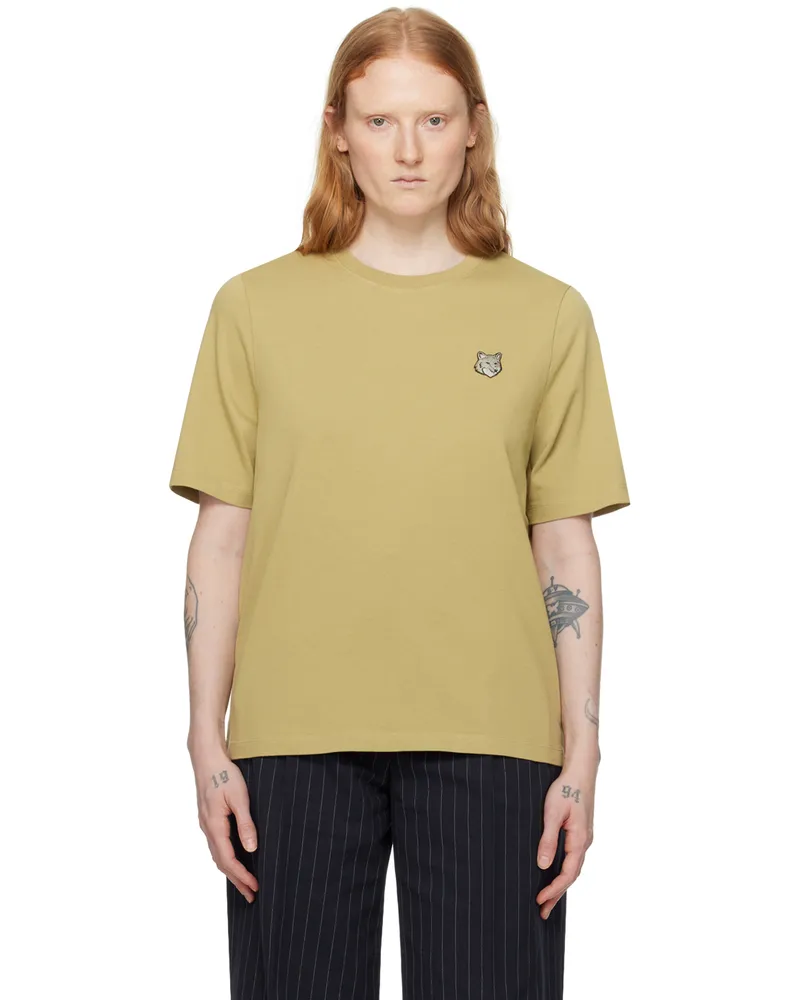 Kitsuné Green Bold Fox Head T-Shirt P357