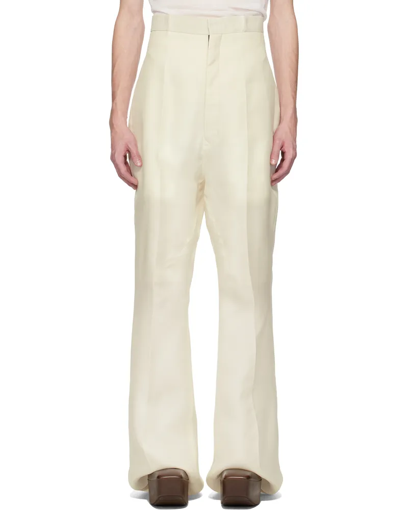 Rick Owens Off-White Hollywood Dirt Bolan Trousers 41