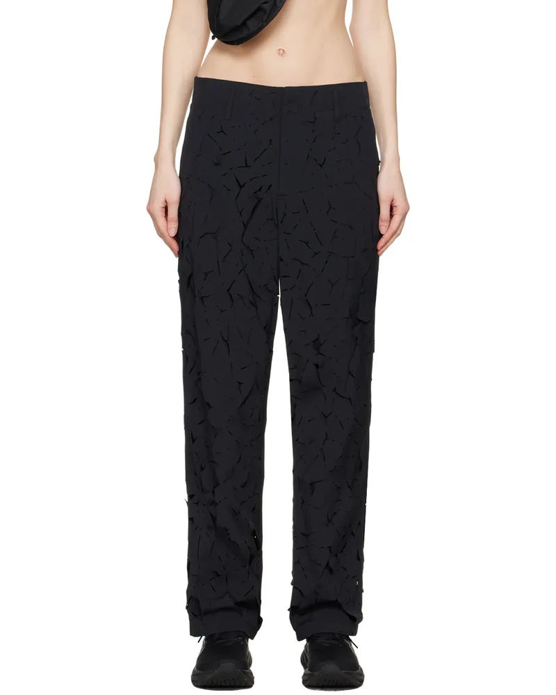 Post Archive Faction Black 6.0 Left Trousers Black