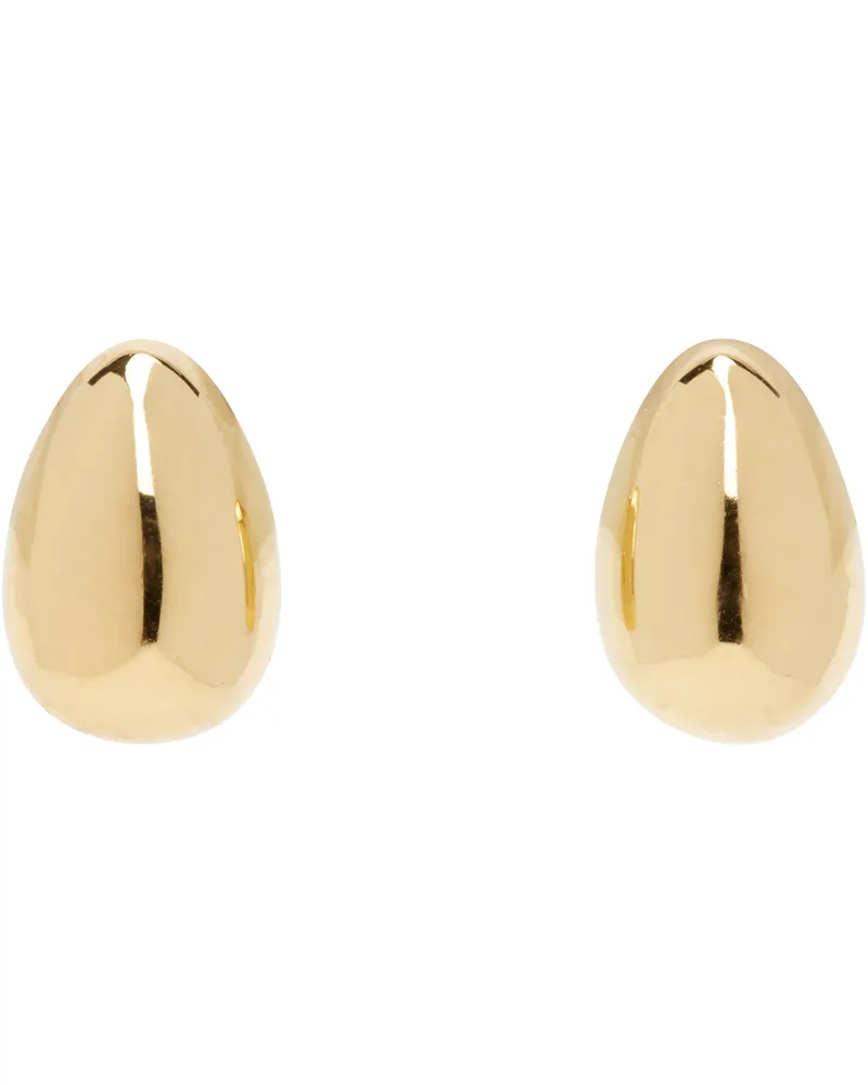 Sophie Buhai Gold Tiny Egg Stud Earrings 18k
