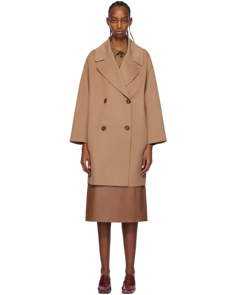 Max Mara Brown Eleonora Coat 45