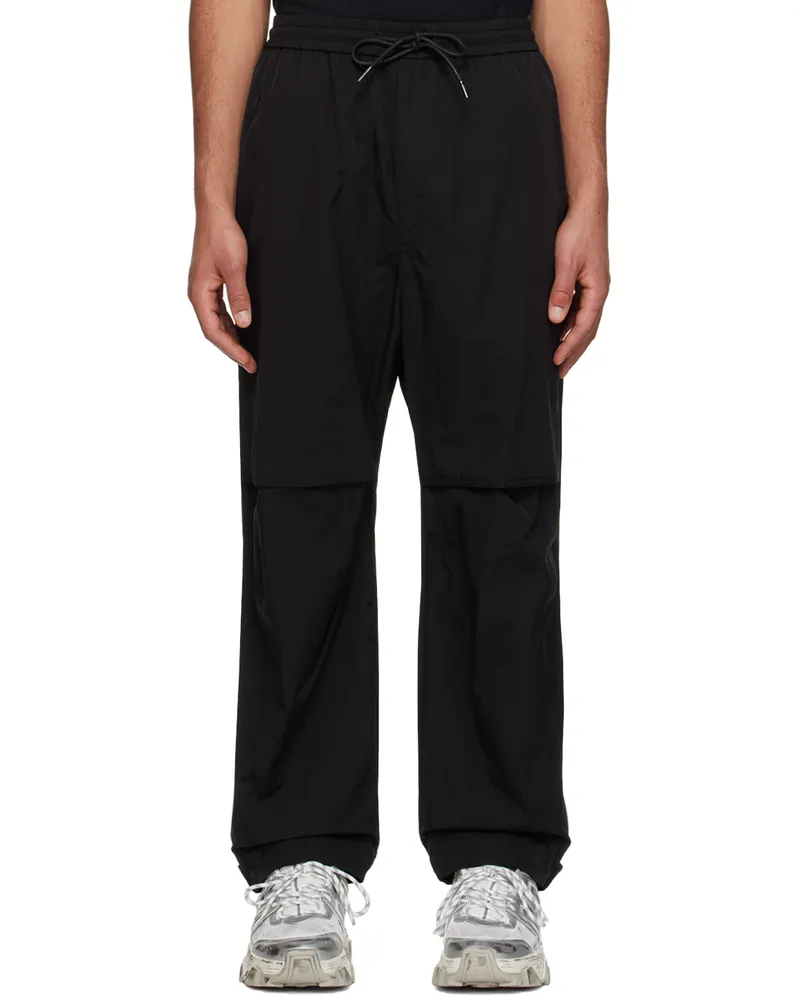 JUUN.J Black Drawstring Trousers 5