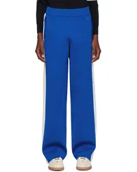 Wales Bonner Blue Tide Track Pants Blue