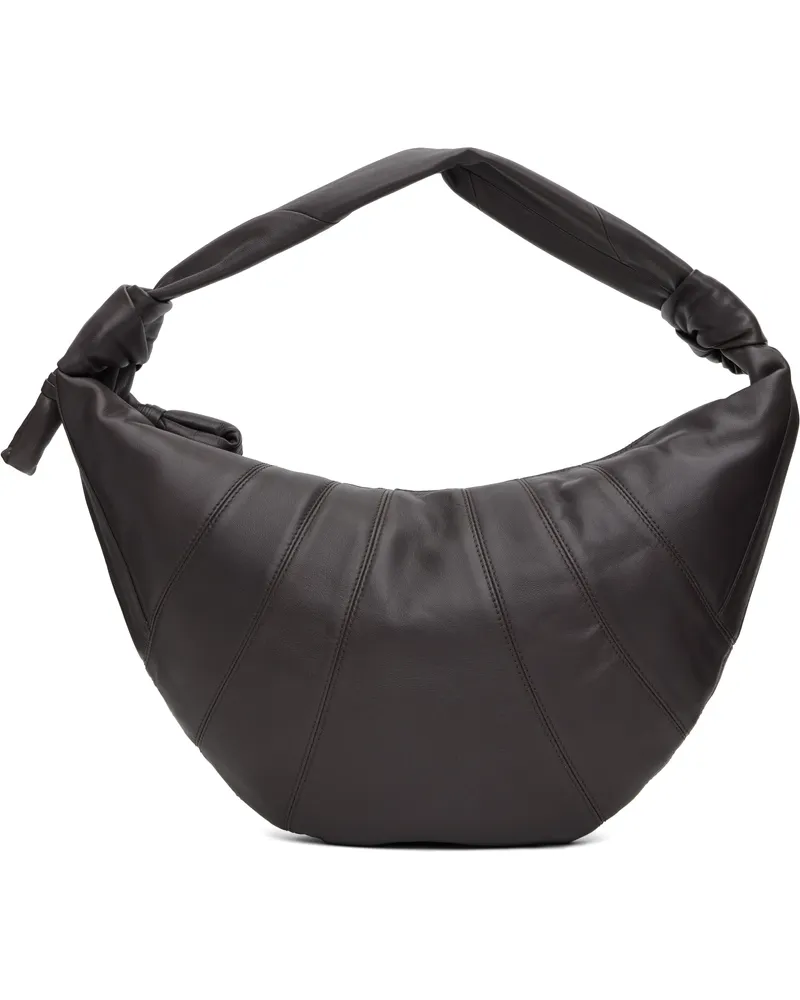 Christophe Lemaire Gray Fortune Croissant Bag Gr102