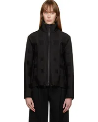 Bottega Veneta Black Quilted Jacket Fondant