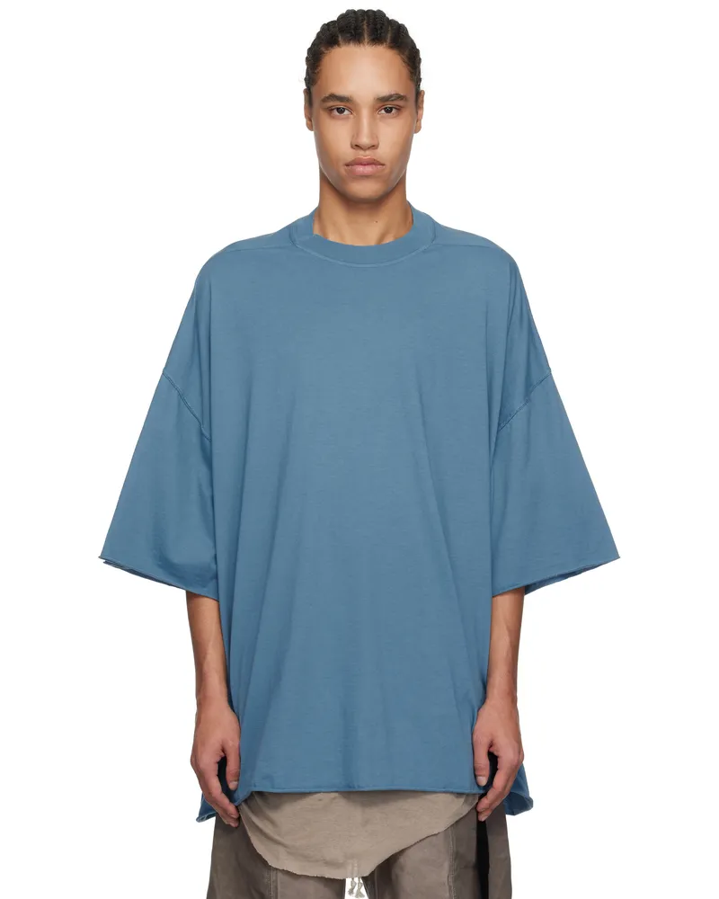 DRKSHDW by Rick Owens Blue Hollywood Tommy T-shirt 86
