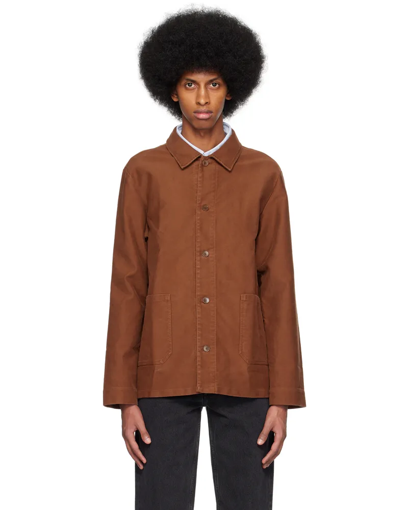 A.P.C. Brown Kerlouan Jacket Cad