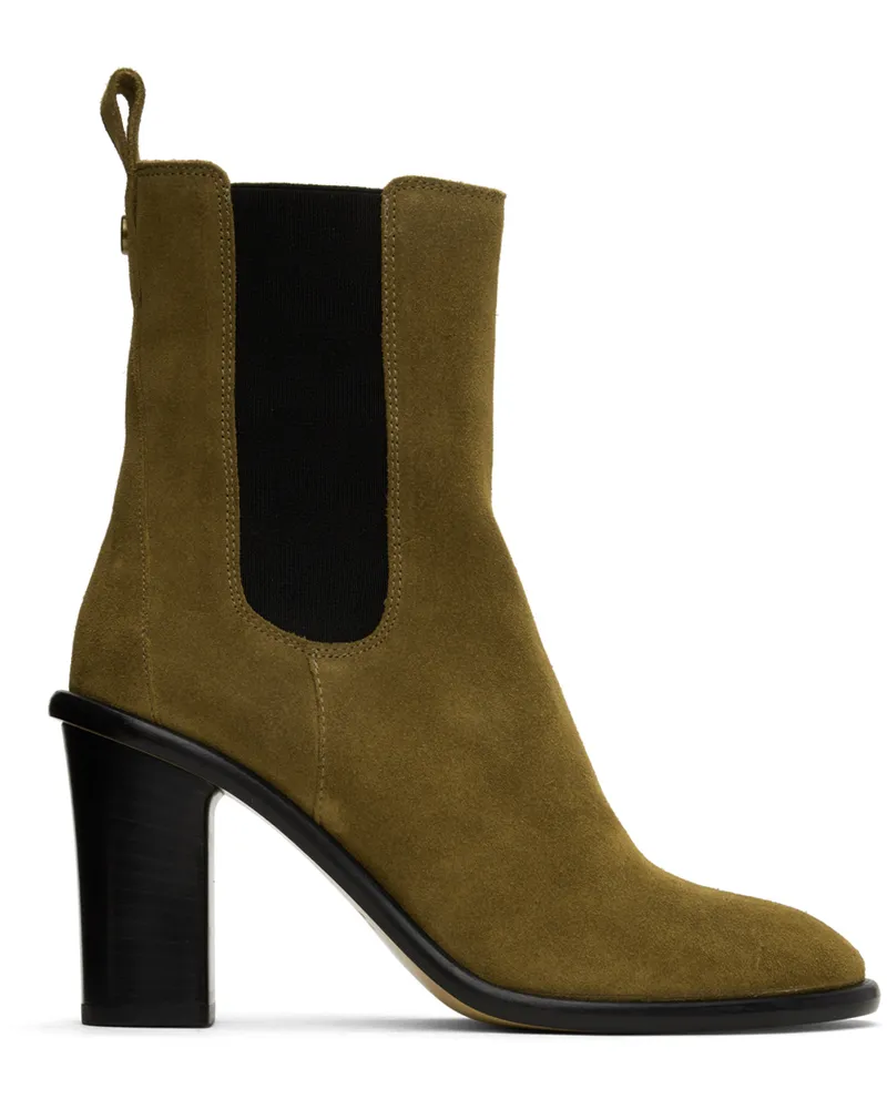 Isabel Marant Taupe Gyllya Boots 50ta