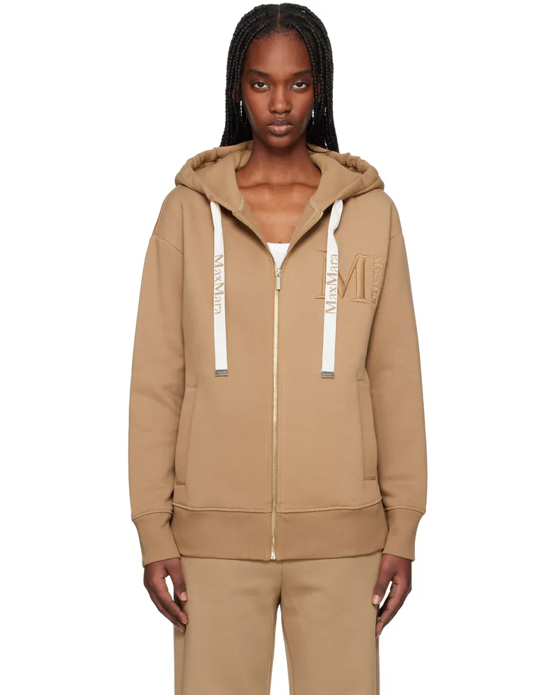 Max Mara Tan Pecos Hoodie 003