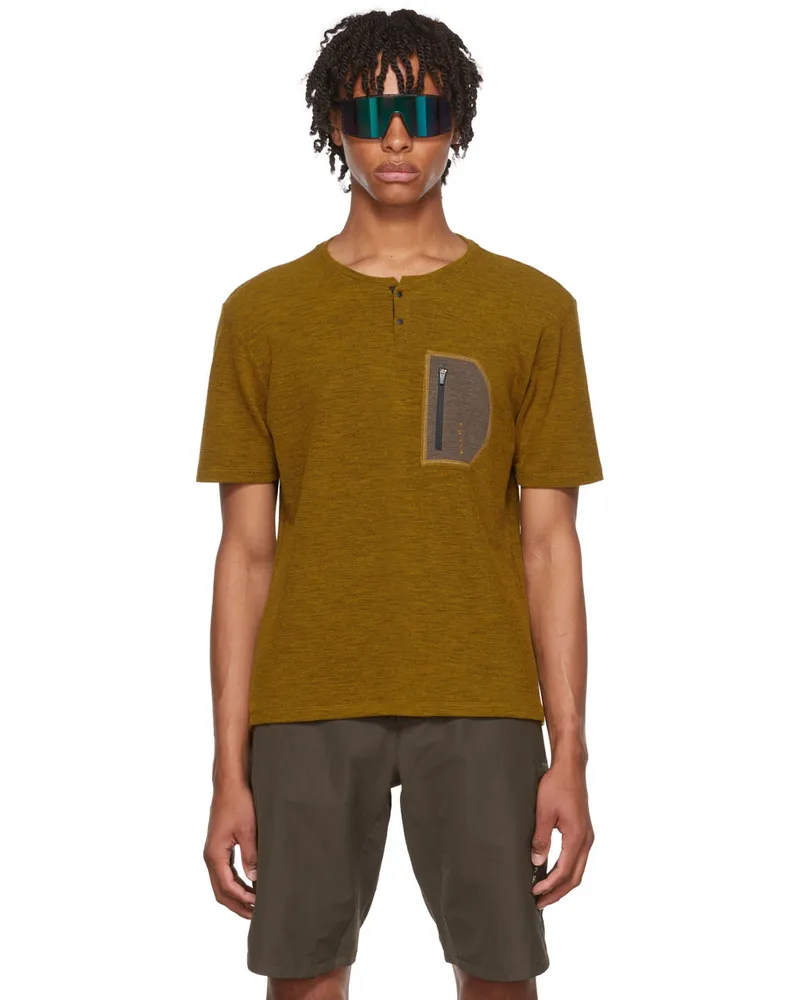 PEdALED Yellow Jary T-Shirt Golden