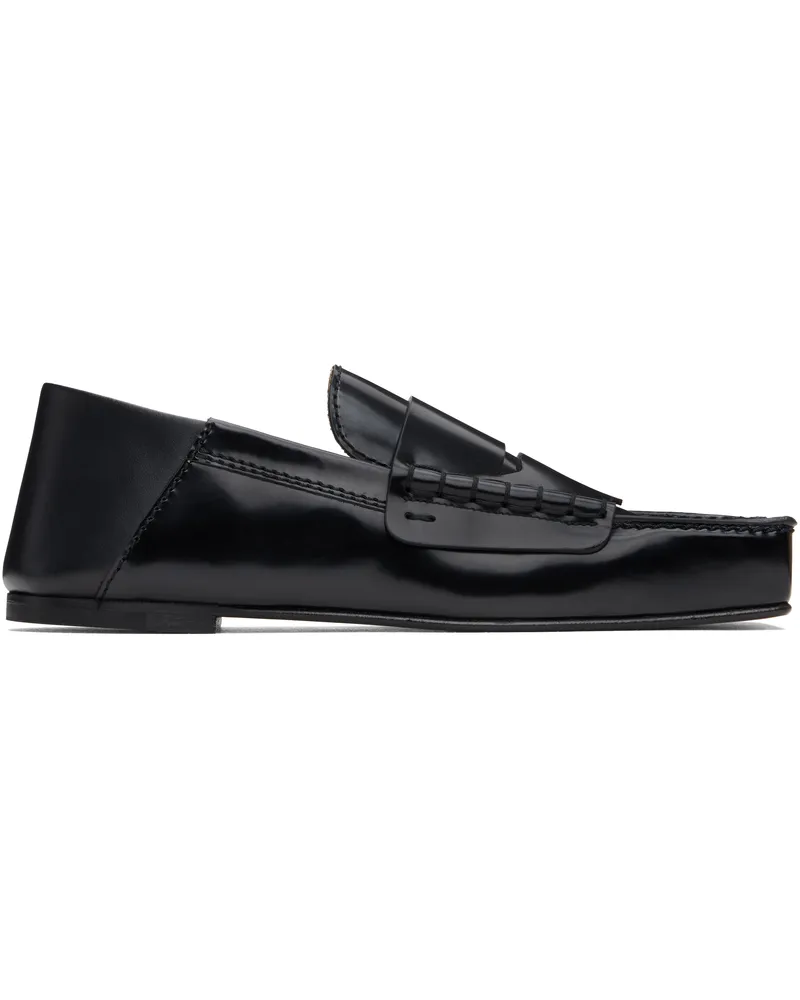 Jacquemus Black La Casa 'Les Loafers Carré' Loafers 990
