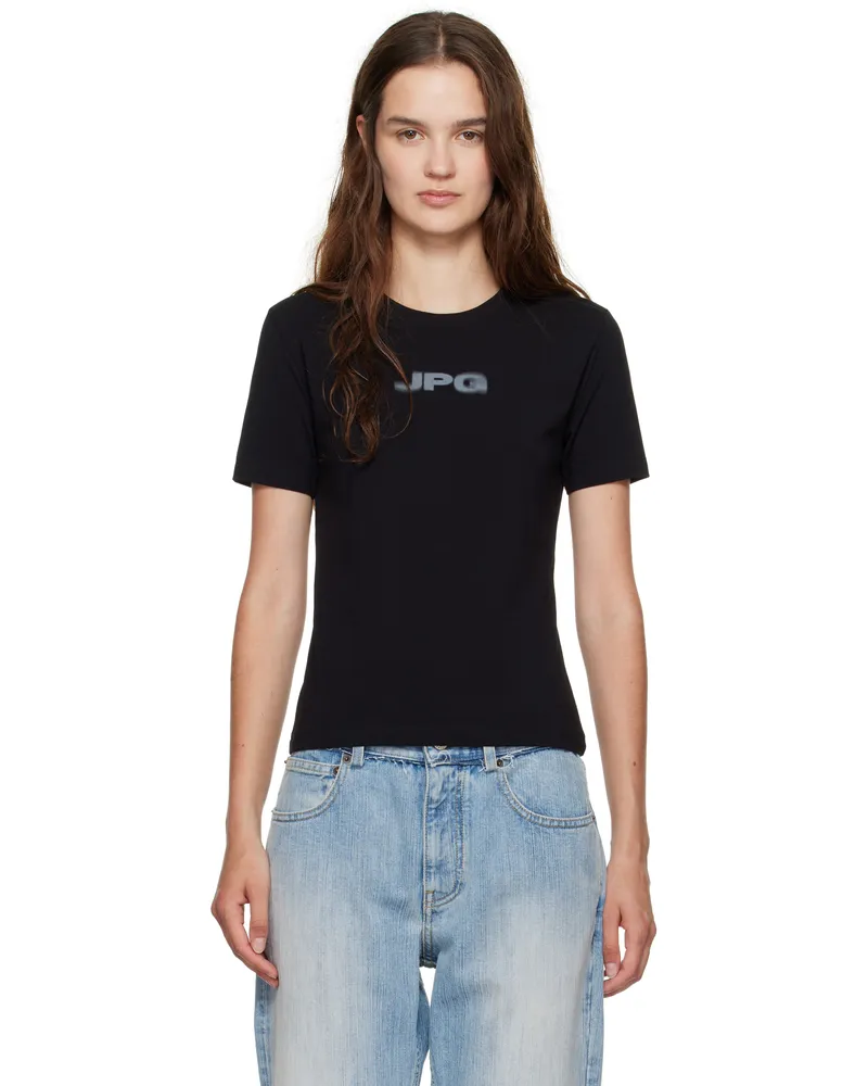 Jean Paul Gaultier Black 'The JPG' Baby T-shirt 0004