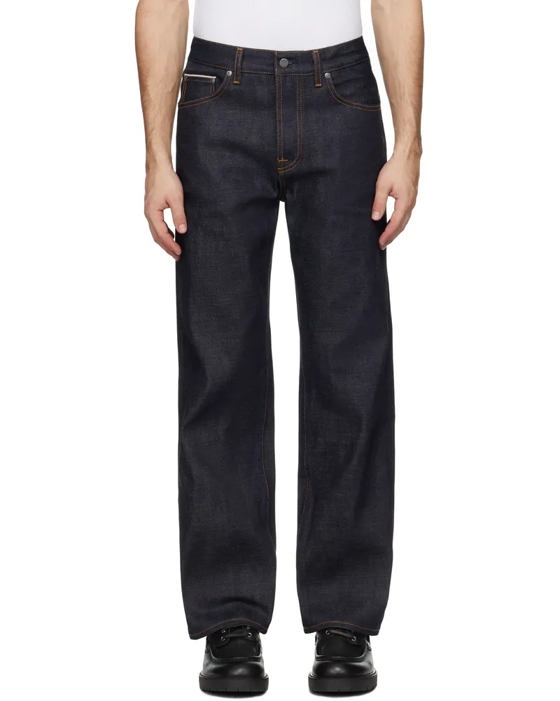 Nudie Jeans Navy Tuff Tony Jeans Ace