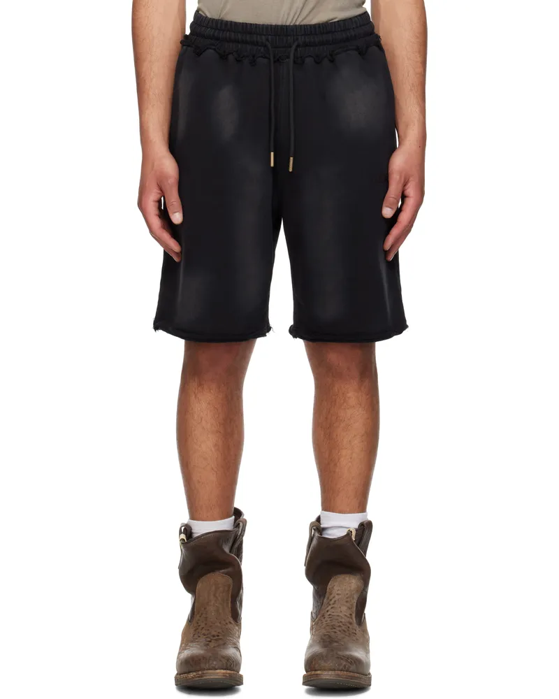 KUSIKOHC Black Dyed Shorts Black