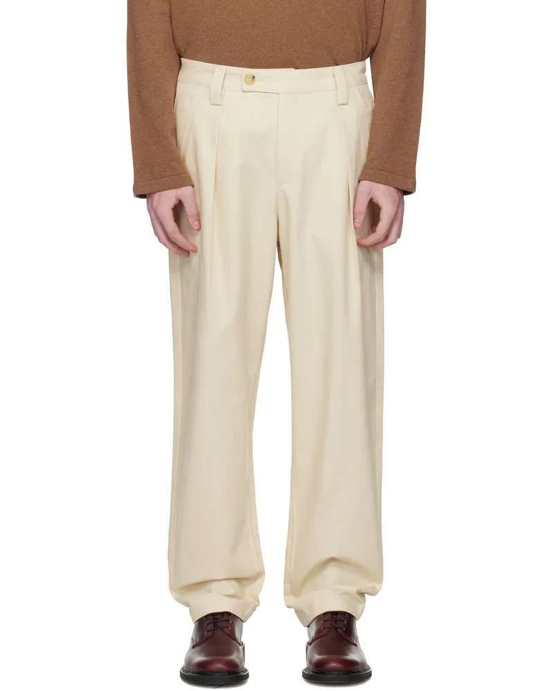 A.P.C. Off-White Renato Trousers Aae