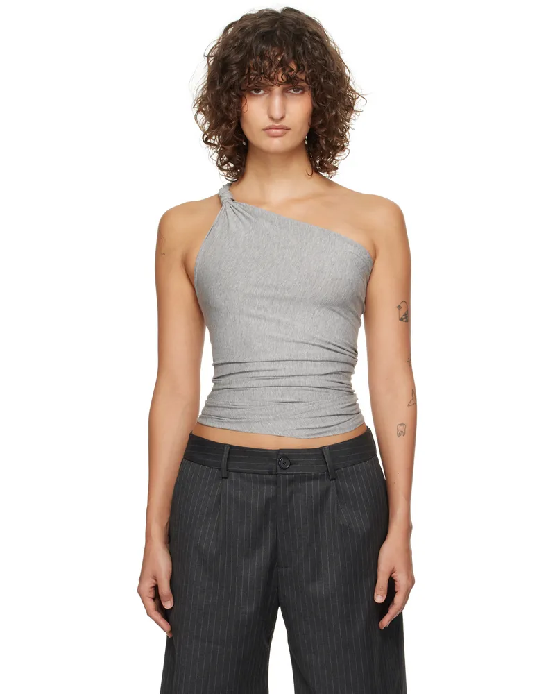 GIMAGUAS Gray Fiocco Tank Top Grey
